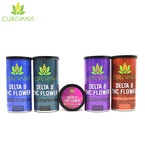 CUREVANA DELTA 8 FLOWER 28GM/4000MG/JAR